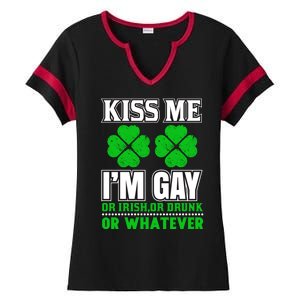 I'm Gay Or Irish Or Whatever Ladies Halftime Notch Neck Tee