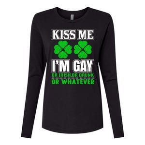 I'm Gay Or Irish Or Whatever Womens Cotton Relaxed Long Sleeve T-Shirt