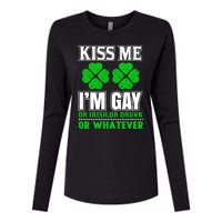 I'm Gay Or Irish Or Whatever Womens Cotton Relaxed Long Sleeve T-Shirt