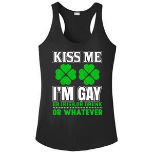 I'm Gay Or Irish Or Whatever Ladies PosiCharge Competitor Racerback Tank