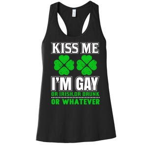 I'm Gay Or Irish Or Whatever Women's Racerback Tank