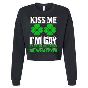 I'm Gay Or Irish Or Whatever Cropped Pullover Crew