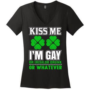 I'm Gay Or Irish Or Whatever Women's V-Neck T-Shirt