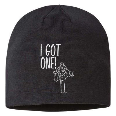 I Got One Groom Carrying Bride Bachelors Party Gift Sustainable Beanie