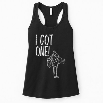 I Got One Groom Carrying Bride Bachelors Party Gift Womens Tank Top