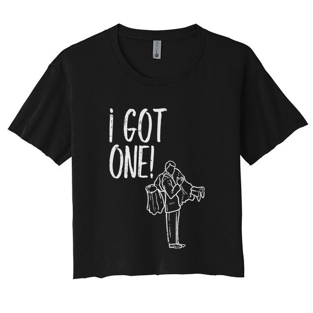 I Got One Groom Carrying Bride Bachelors Party Gift Crop Top