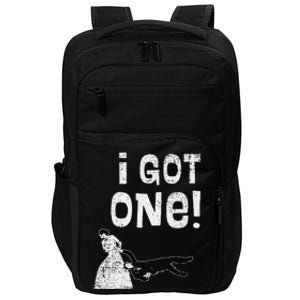 I Got One Wedding Bride Fiancee Wife Mrs Engaged Women Impact Tech Backpack