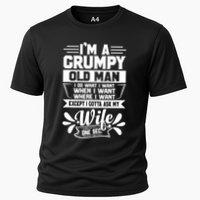 I'm Grumpy Old I Do What I Want When I Want Where I Want Gift Performance Shirt