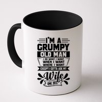 I'm Grumpy Old I Do What I Want When I Want Where I Want Gift Mug