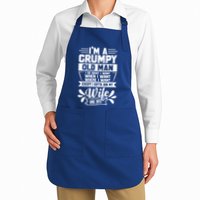 I'm Grumpy Old I Do What I Want When I Want Where I Want Gift Apron