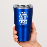 I'm Grumpy Old I Do What I Want When I Want Where I Want Gift Tumbler