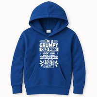 I'm Grumpy Old I Do What I Want When I Want Where I Want Gift Kids Hoodie