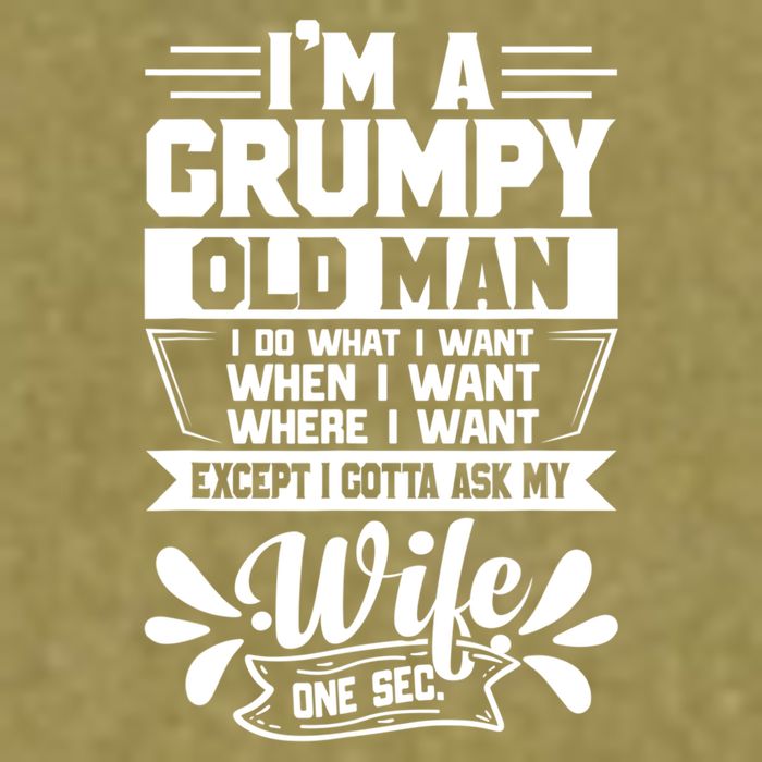 I'm Grumpy Old I Do What I Want When I Want Where I Want Gift Garment-Dyed Women's Muscle Tee
