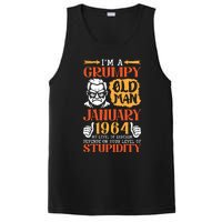 IM Grumpy Old Man January 1964 My Level Of Sarcasm On You PosiCharge Competitor Tank