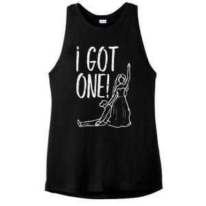 I Got One Funny Bride Gift Bachelorette Wedding Just Married Ladies PosiCharge Tri-Blend Wicking Tank