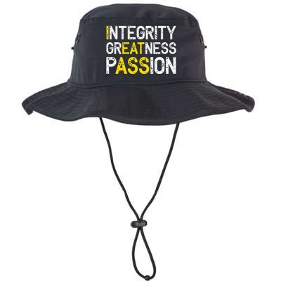 Integrity Greatness Passion Legacy Cool Fit Booney Bucket Hat