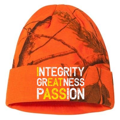 Integrity Greatness Passion Kati Licensed 12" Camo Beanie