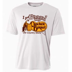 I Got Pegged At Cracker Barrel Old Country Store Cooling Performance Crew T-Shirt