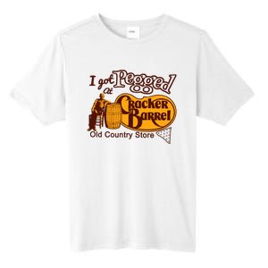 I Got Pegged At Cracker Barrel Old Country Store Tall Fusion ChromaSoft Performance T-Shirt