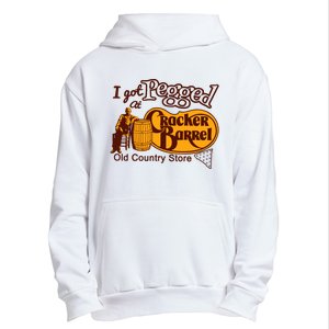 I Got Pegged At Cracker Barrel Old Country Store Urban Pullover Hoodie