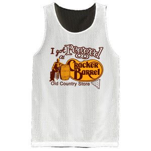 I Got Pegged At Cracker Barrel Old Country Store Mesh Reversible Basketball Jersey Tank