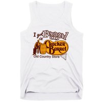 I Got Pegged At Cracker Barrel Old Country Store Tank Top