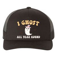 I Ghost People All Year Round Retro Halloween Ghost Costume Gift Yupoong Adult 5-Panel Trucker Hat