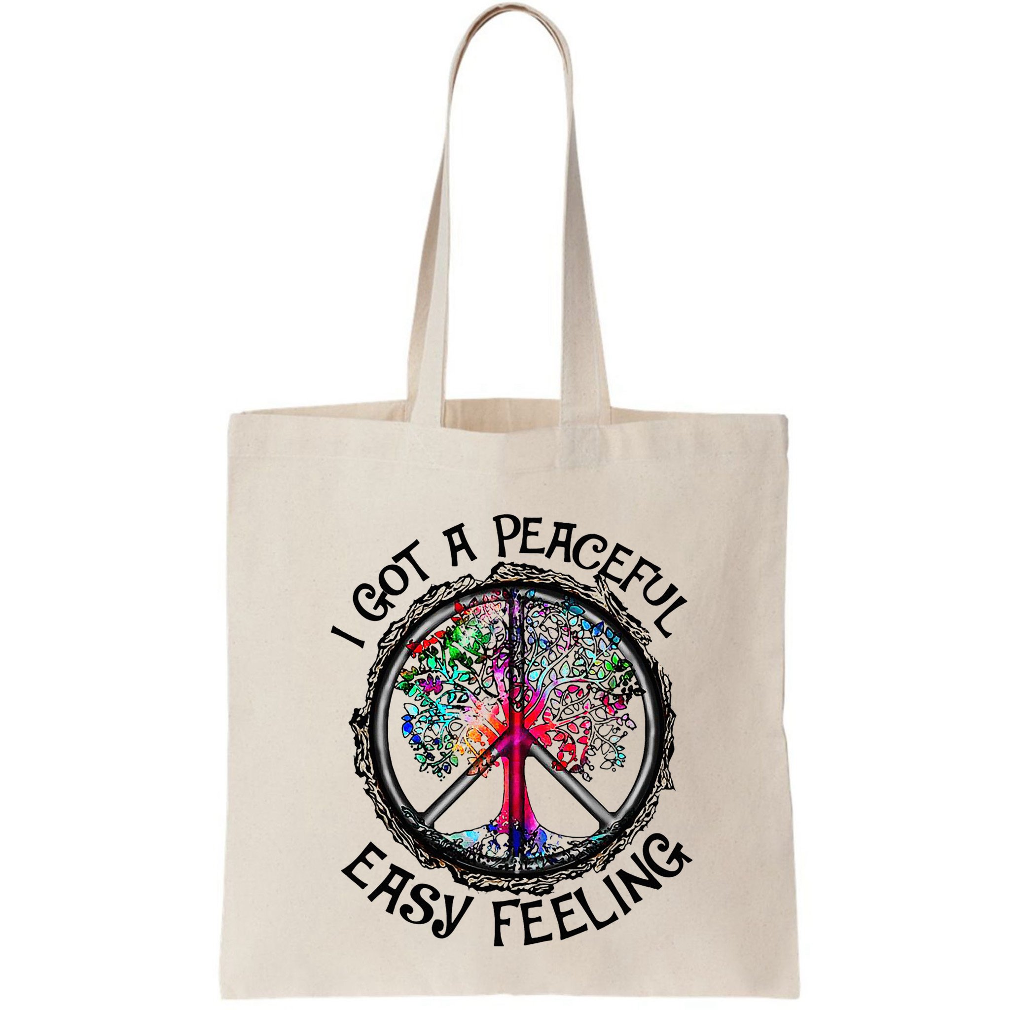 I Got Peaceful Easy Feeling Hippie Peaceful Bag