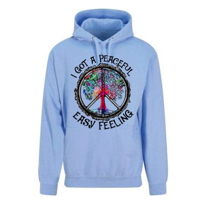 I Got Peaceful Easy Feeling Hippie Peaceful Unisex Surf Hoodie