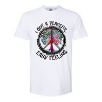 I Got Peaceful Easy Feeling Hippie Peaceful Softstyle CVC T-Shirt