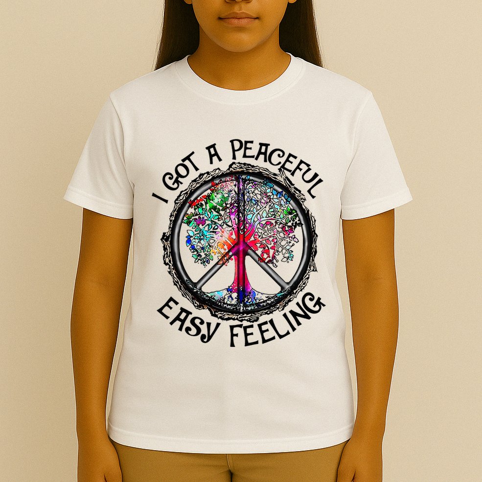 I Got Peaceful Easy Feeling Hippie Peaceful T-Shirt