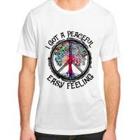 I Got Peaceful Easy Feeling Hippie Peaceful Adult ChromaSoft Performance T-Shirt