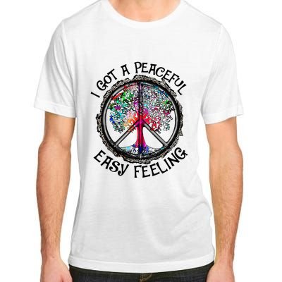 I Got Peaceful Easy Feeling Hippie Peaceful Adult ChromaSoft Performance T-Shirt