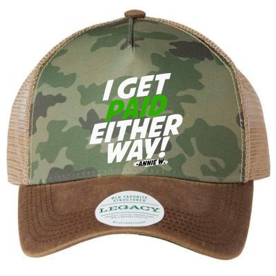 I Get Paid Either Way Legacy Tie Dye Trucker Hat