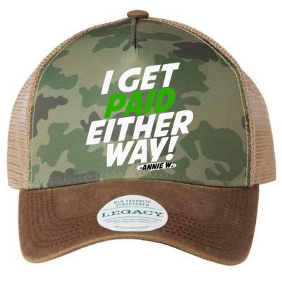 I Get Paid Either Way Legacy Tie Dye Trucker Hat