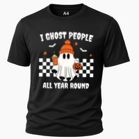 I Ghost People All Year Round Halloween Funny Cooling Performance Crew T-Shirt