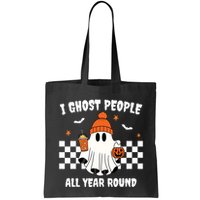 I Ghost People All Year Round Halloween Funny Bag