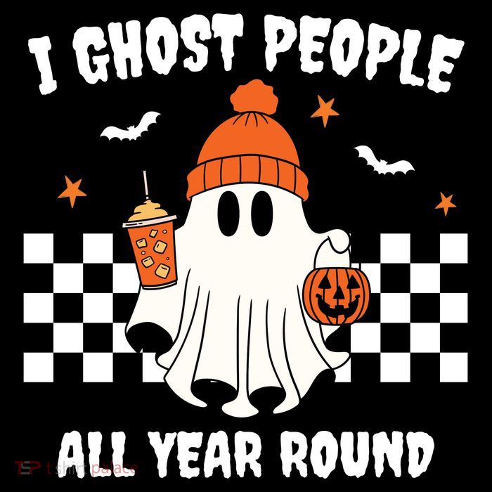 I Ghost People All Year Round Halloween Funny Toddler T-Shirt