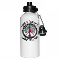 I Got Peaceful Easy Feeling Hippie Peaceful Aluminum Water Bottle