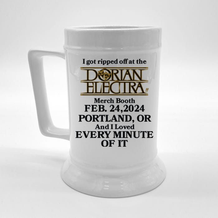 I Got Ripped Off At The Dorian Electra Booth Feb 24 2024 Beer Stein