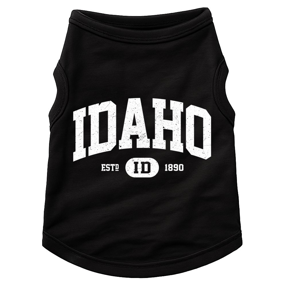 Idaho Gift Retro Vintage Idaho Gift Funny Gift Doggie Tank