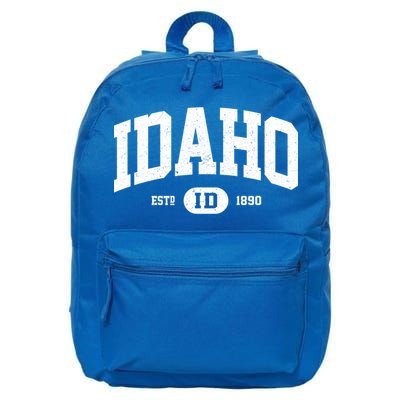 Idaho Gift Retro Vintage Idaho Gift Funny Gift 16 in Basic Backpack