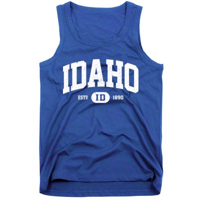 Idaho Gift Retro Vintage Idaho Gift Funny Gift Tank Top