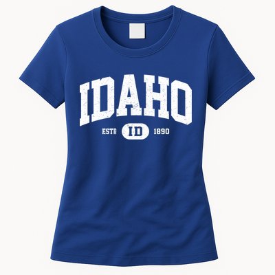 Idaho Gift Retro Vintage Idaho Gift Funny Gift Womens T-Shirt