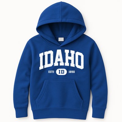 Idaho Gift Retro Vintage Idaho Gift Funny Gift Kids Hoodie