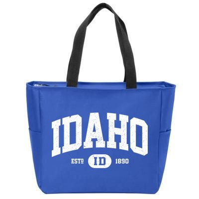 Idaho Gift Retro Vintage Idaho Gift Funny Gift Zip Tote Bag