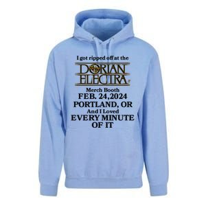 I Got Ripped Off At The Dorian Electra Booth Feb 24 2024 Portland Unisex Surf Hoodie