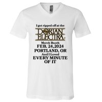 I Got Ripped Off At The Dorian Electra Booth Feb 24 2024 Portland V-Neck T-Shirt