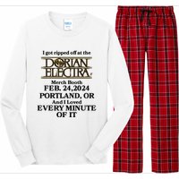 I Got Ripped Off At The Dorian Electra Booth Feb 24 2024 Portland Long Sleeve Pajama Set