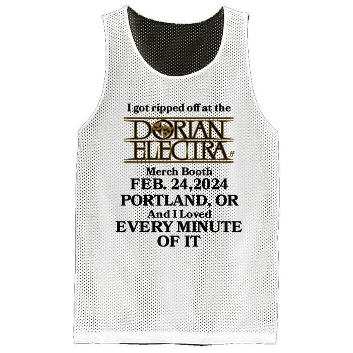 I Got Ripped Off At The Dorian Electra Booth Feb 24 2024 Portland Mesh Reversible Basketball Jersey Tank